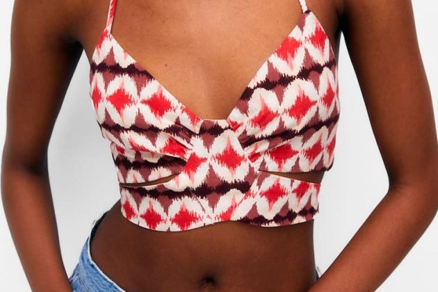 Top de tirantes con estampado geométrico1