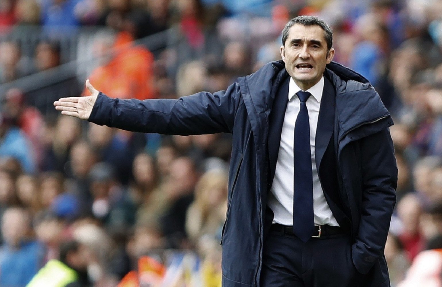 Valverde, después de ganar el doblete: "La Lliga dice quién eres y dónde estás"