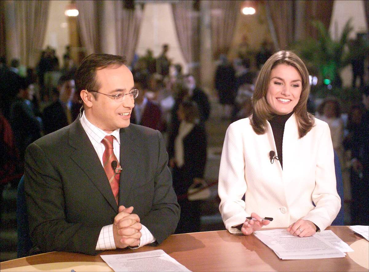 Letizia y Alfredo Urdaci efe Letizia y Alfredo Urdaci efe