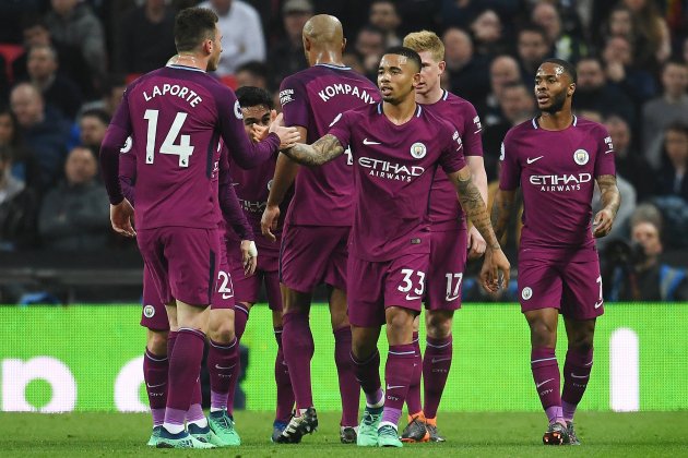 Manchester City gol Tottenham EFE Manchester City gol Tottenham EFE
