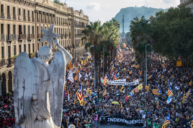 Manifestacio independentista Diada, 11 septiembre 2022 / Eva Parey