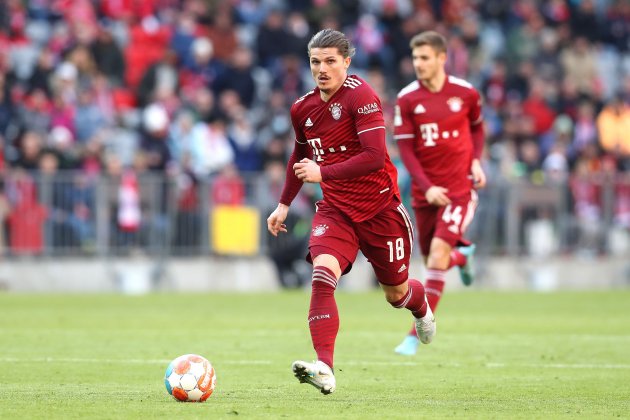 Marcel Sabitzer durante un partido del Bayern de Múnich / Foto: Europa Press