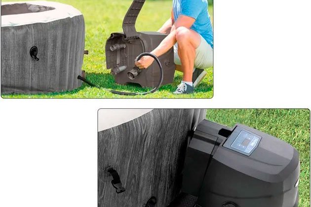 Spa de exterior hinchable INTEX2 Spa de exterior hinchable INTEX2