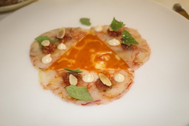 Carpaccio de gamba