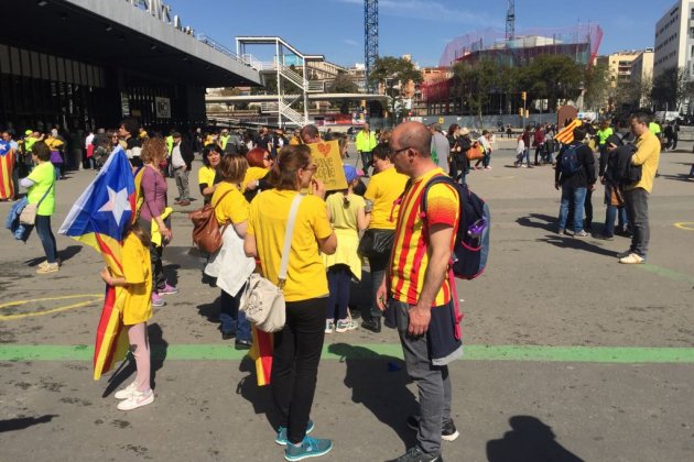 Estación de Sants manifestación presos políticos David González 2