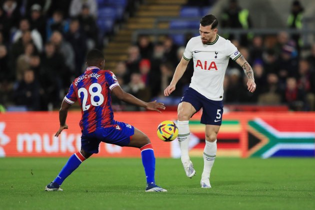 Pierre Emile Höjbjerg Tottenham Crystal Palace / Foto: Europa Press