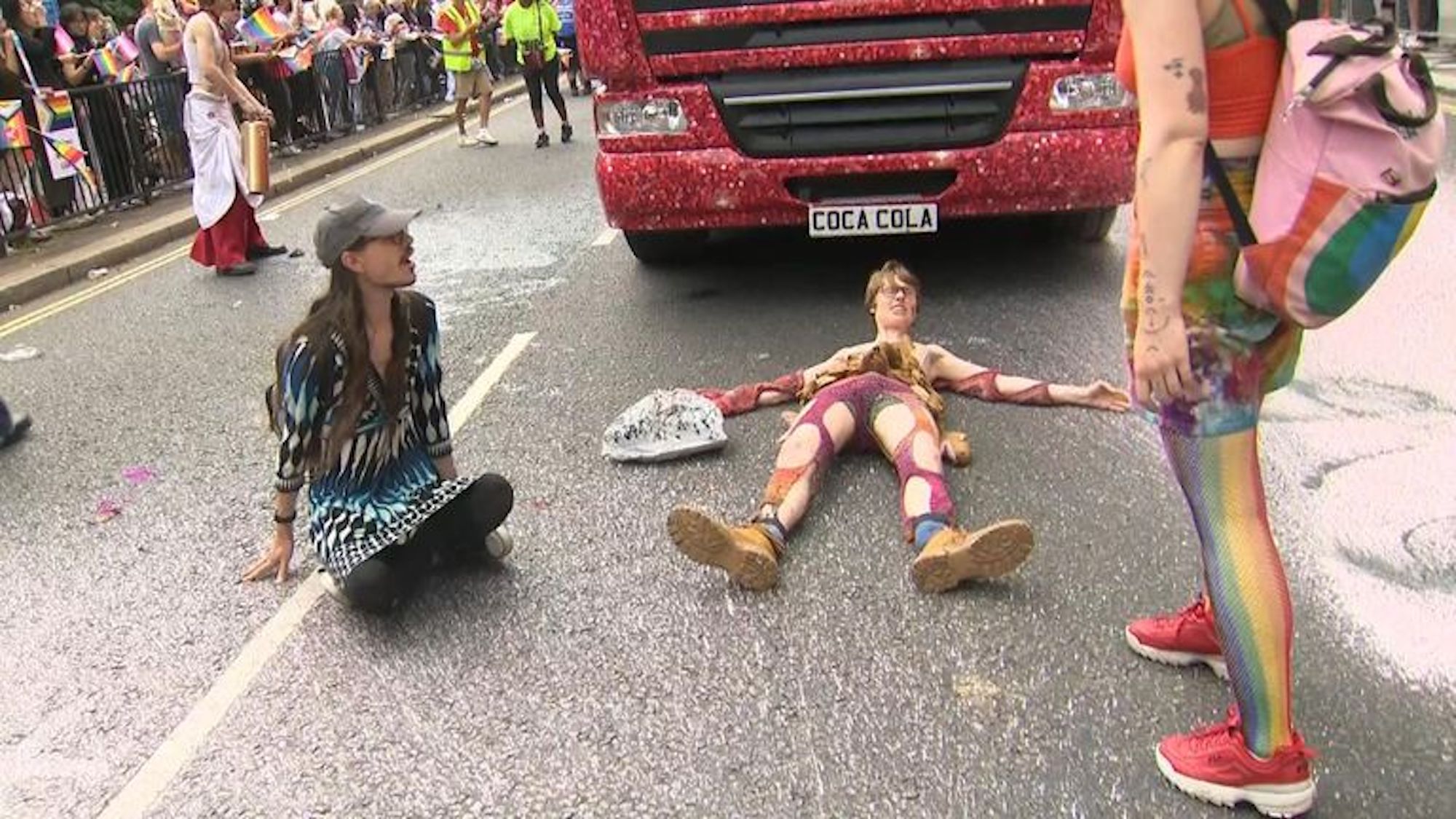 Un grup ecologista boicoteja la marxa de l'Orgull a Londres