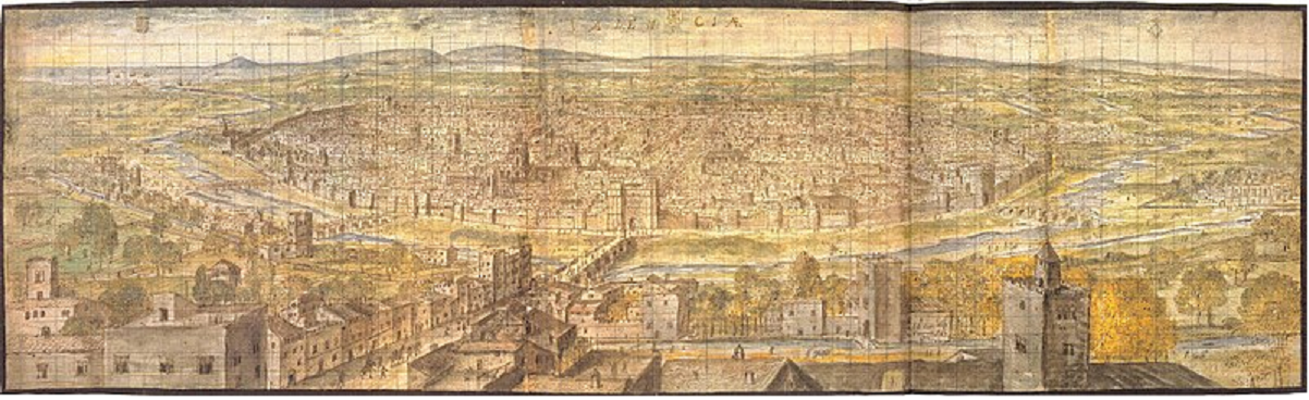 València (segle XVI). Font Wikimedia Commons