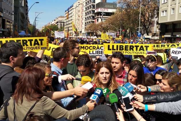 Pascal manifestació presos Europa Press