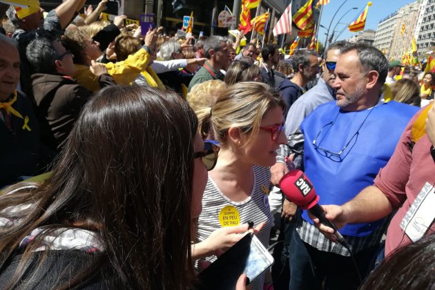Artadi manifestación libertades Alba Domingo