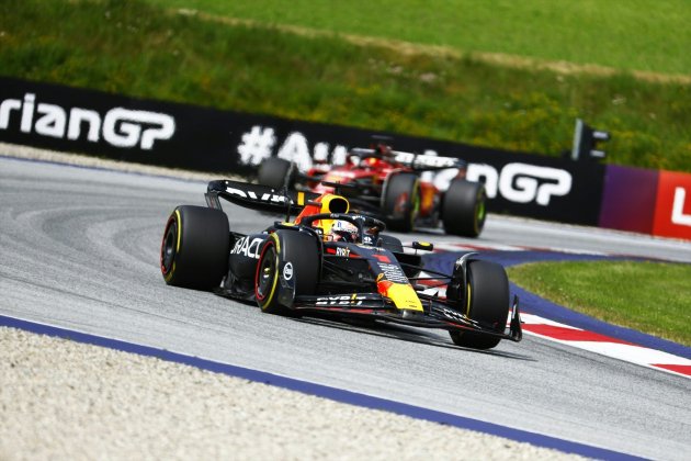 Max Verstappen Charles Leclerc GP Austria / Foto: Europa Press