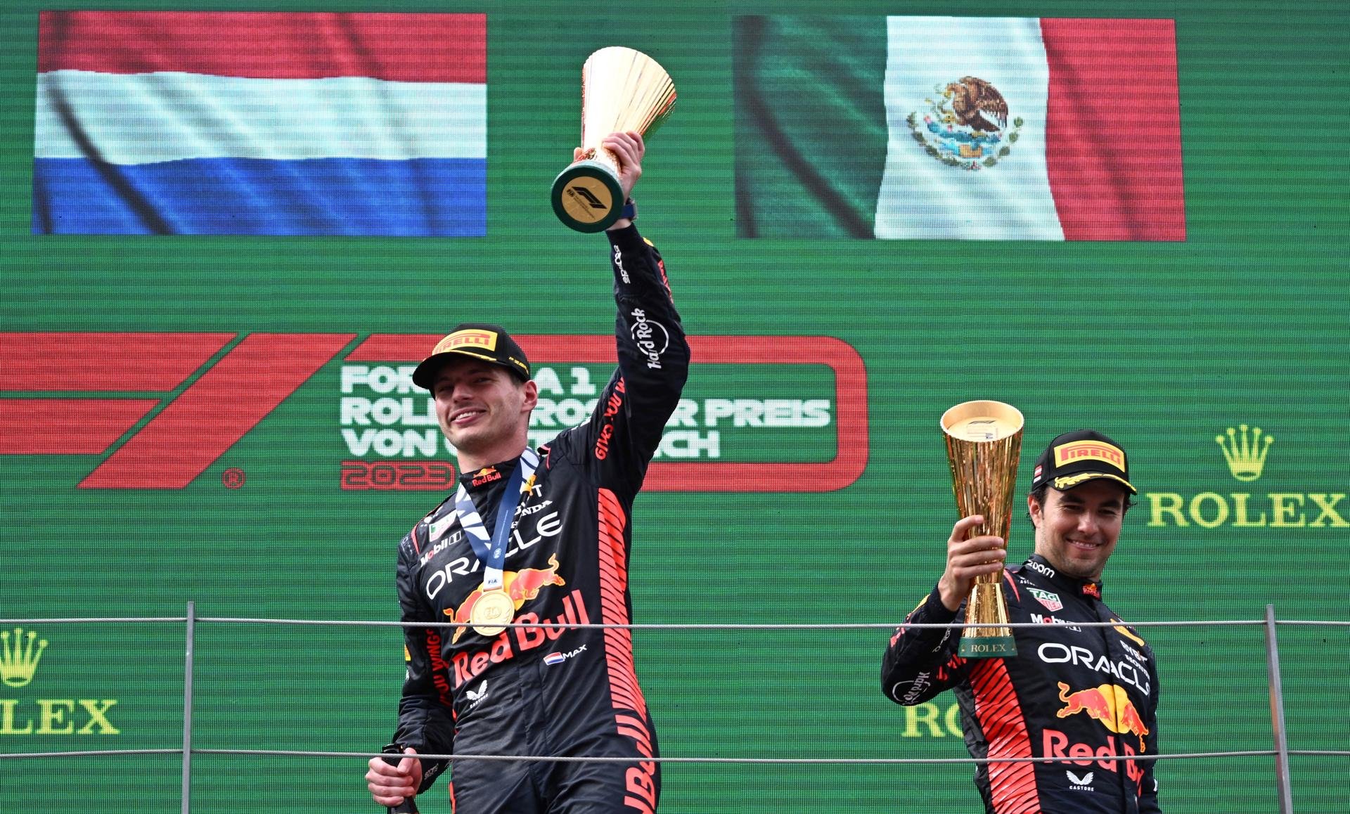 Checo Pérez tiene complejo de inferioridad con Max Verstappen