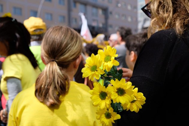 flores amarillas manifestacio mc