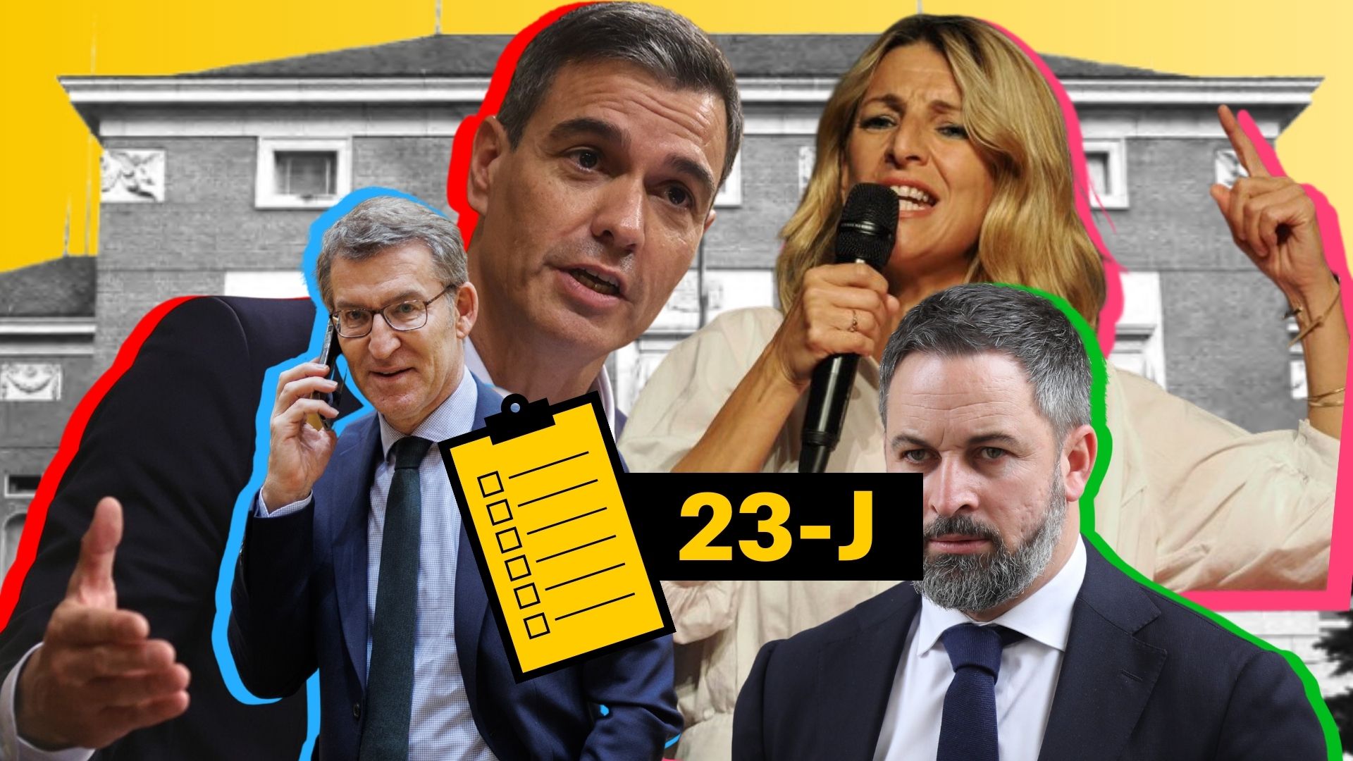 Llistes electorals a les generals 2023: partits i candidats