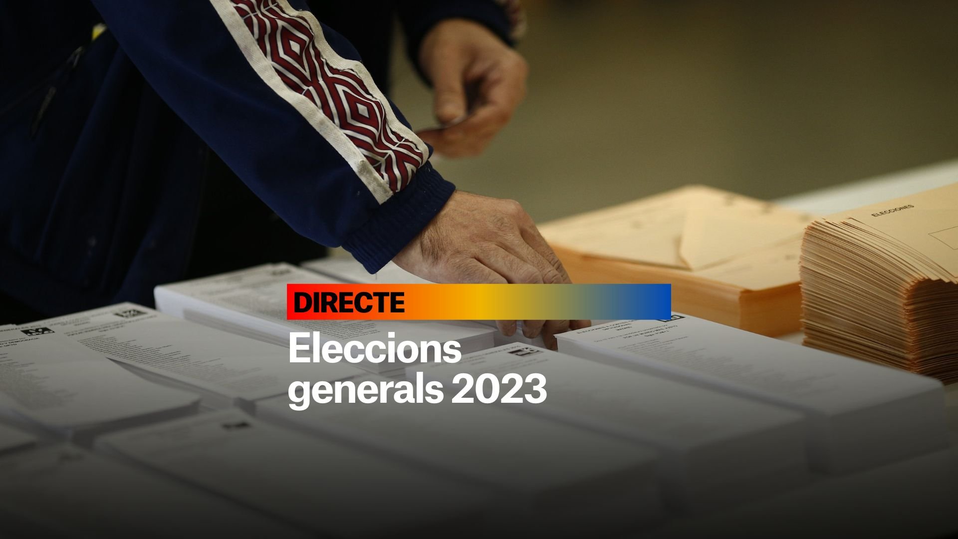 Elecciones generales 2023, DIRECTO | Últimas noticias del 14 de julio
