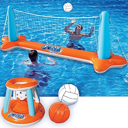 Enamorats d'aquesta xarxa de voleibol inflable que ens porta Amazon