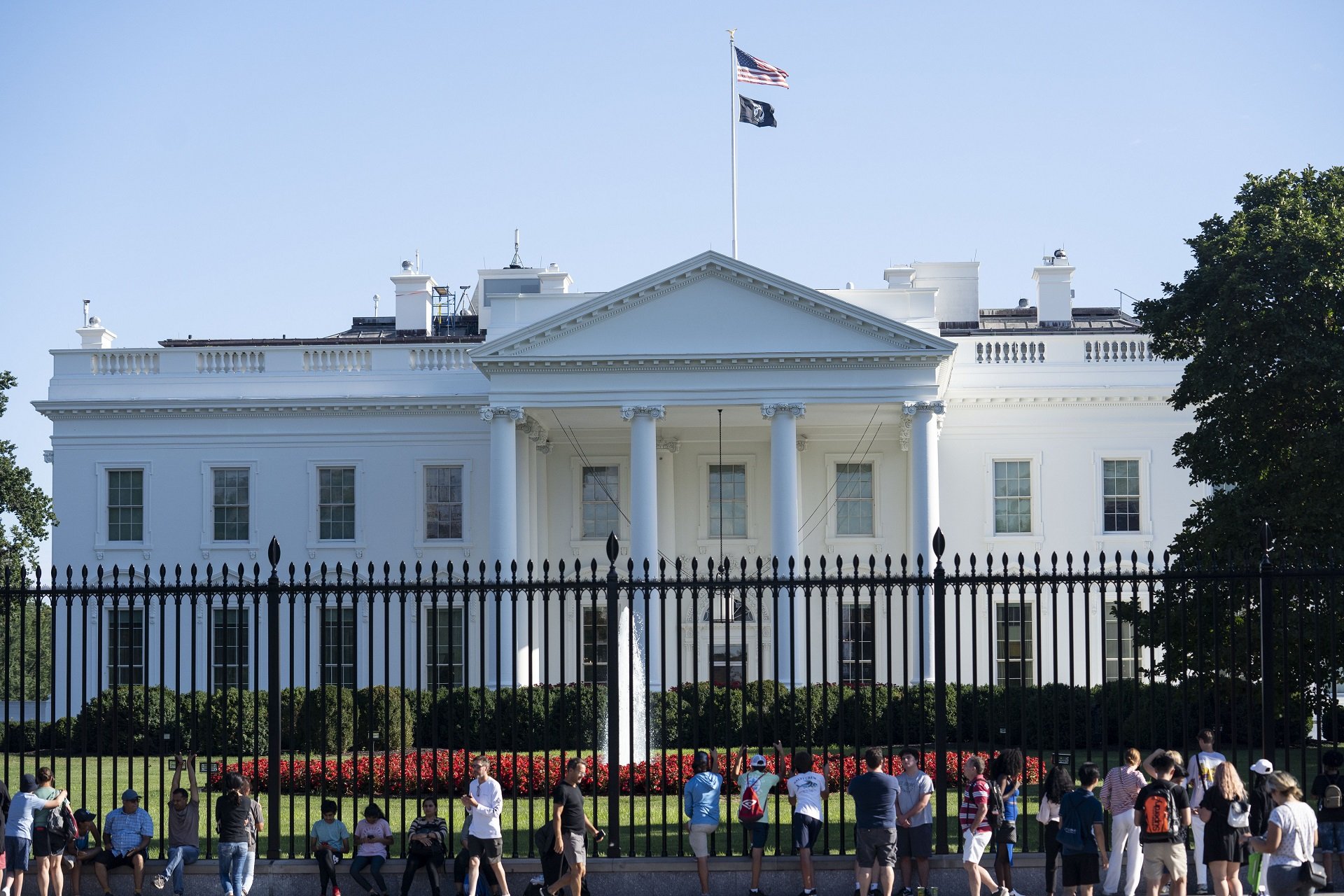 Desallotjada l'ala Oest de la Casa Blanca després de trobar cocaïna