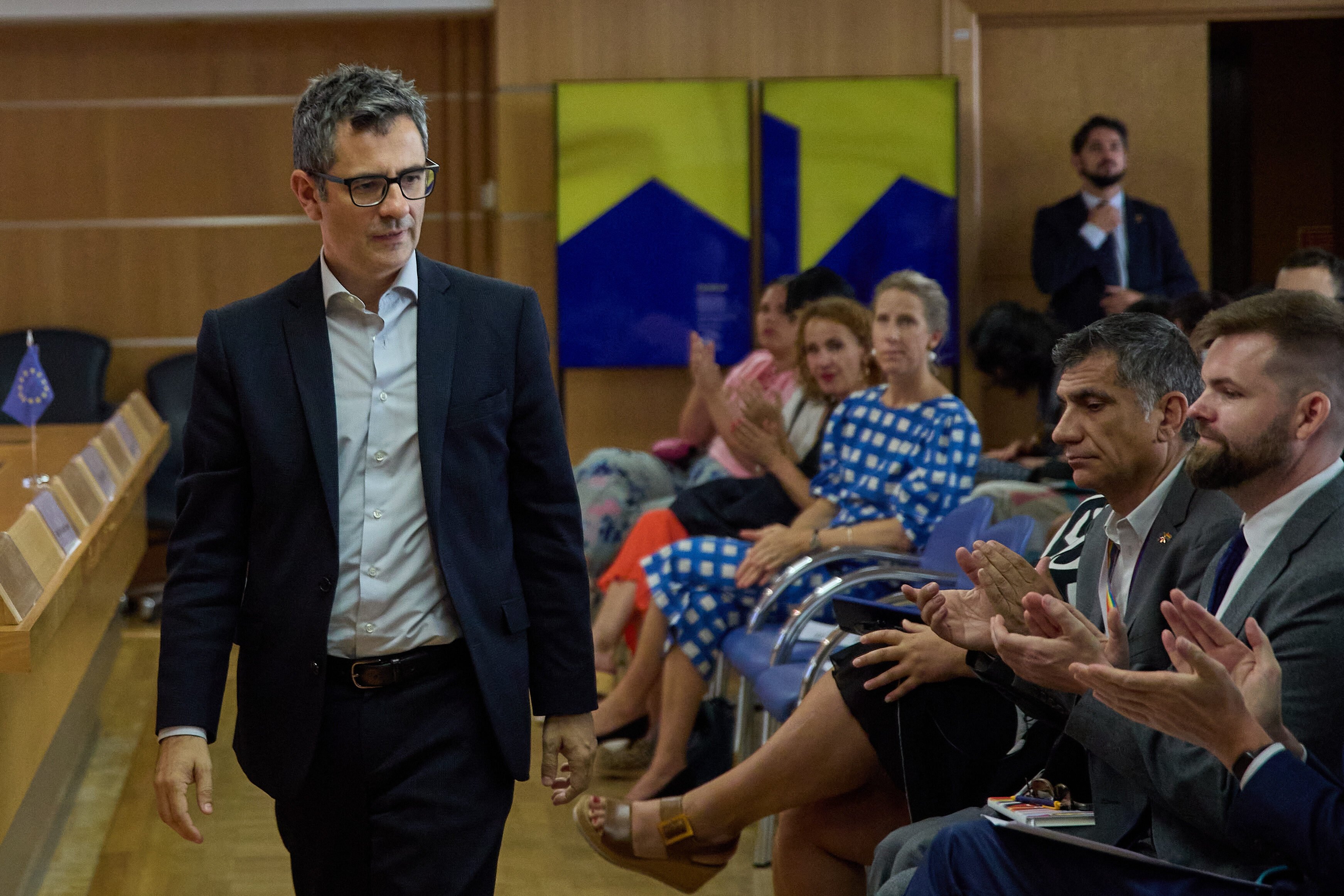 Bolaños aplaude la decisión del TGUE: "Puigdemont está más cerca de rendir cuentas"