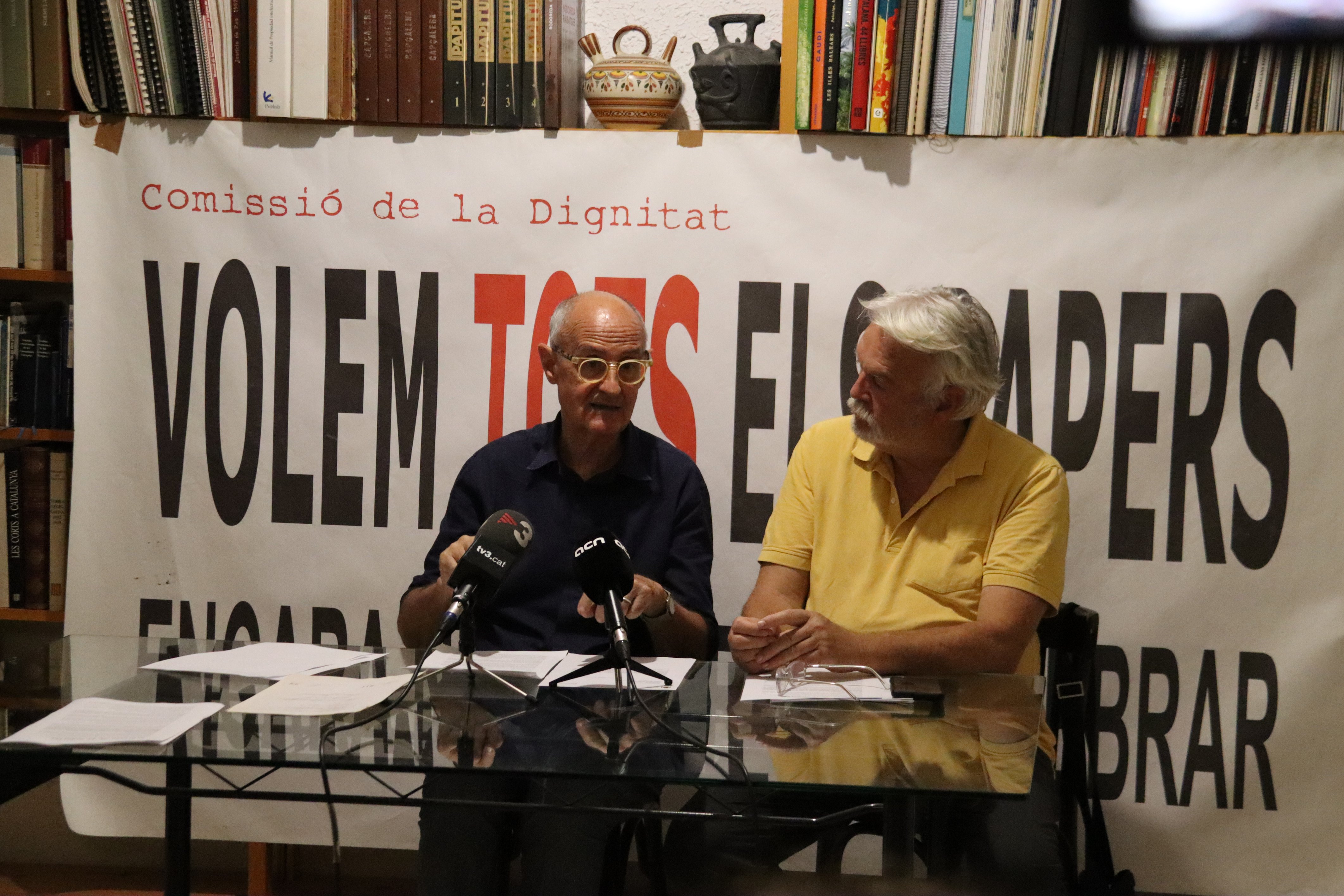 Comissió de la Dignitat amenaça amb la via judicial si no es tornen tots els Papers de Salamanca