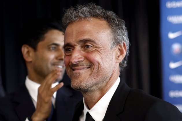 Luis Enrique PSG presentació EFE