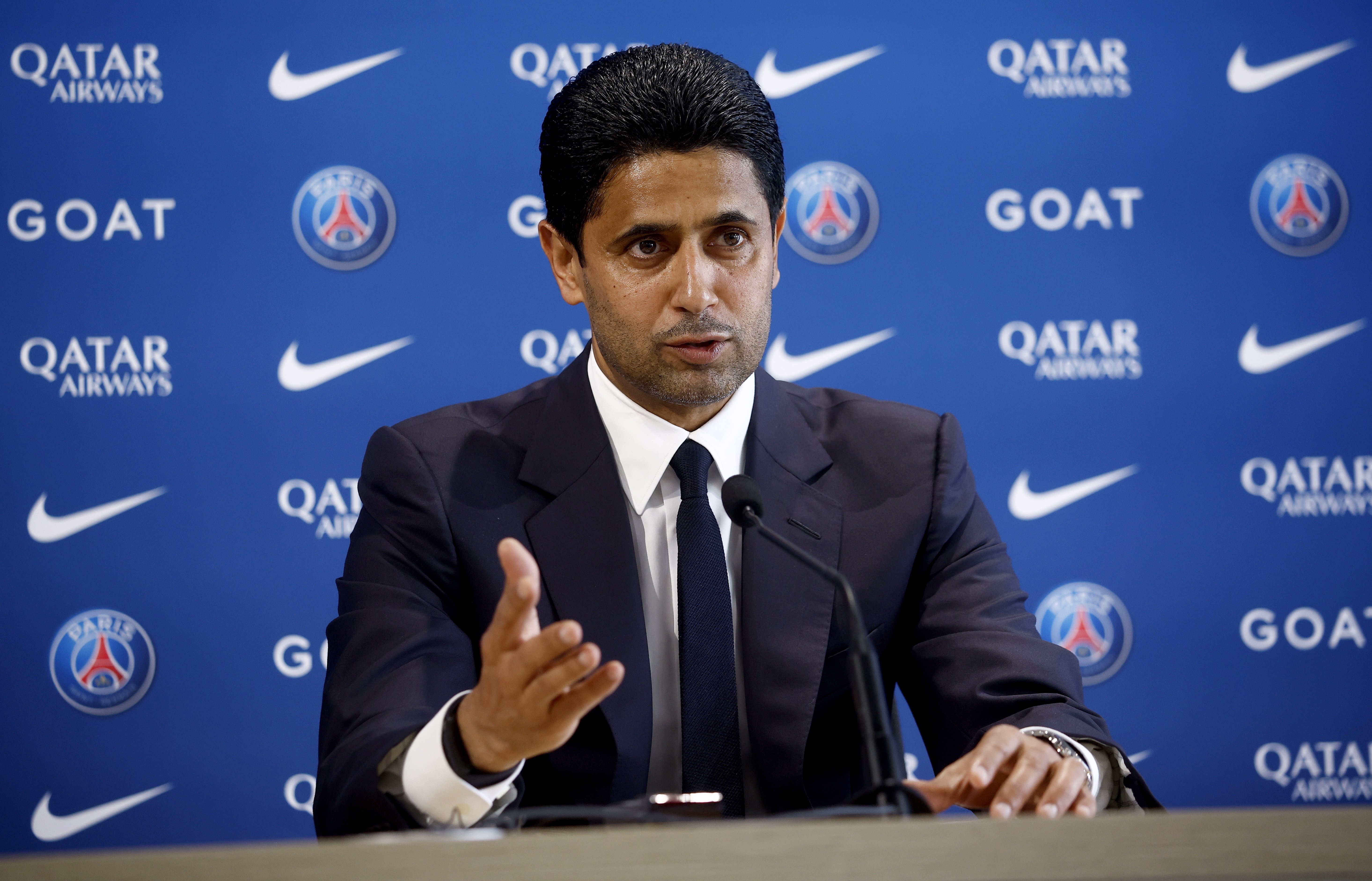 Nasser Al-Khelaïfi tanca el substitut de Mbappé per al PSG