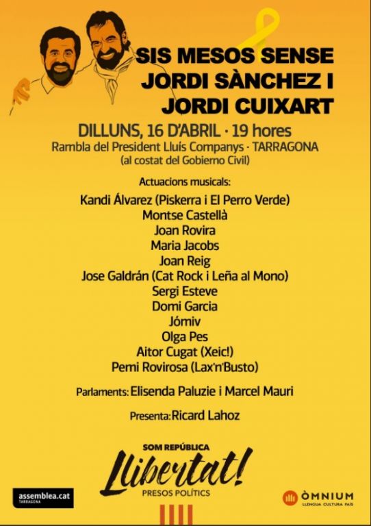 concert llibertat presos tarragona concert llibertat presos tarragona