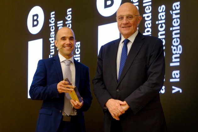 Josep Oliu y Juan Miguel Morales / Fundación Banco Sabadell Josep Oliu y Juan Miguel Morales / Fundación Banco Sabadell
