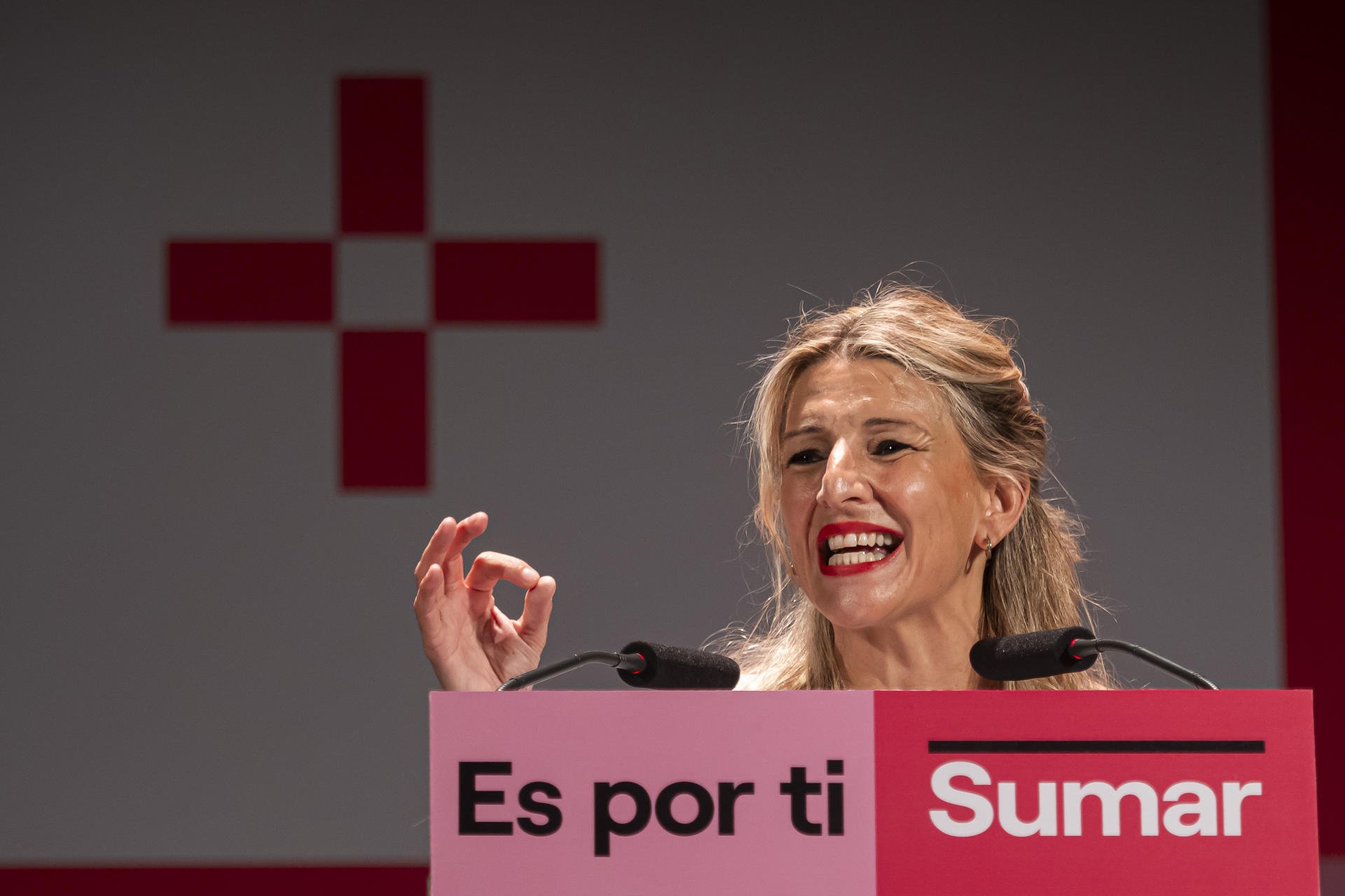 Yolanda Díaz dona carpetada al referèndum: “No està sobre la taula”
