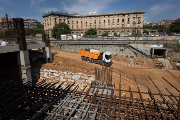 Obras de La Sagrera. Foto: Miqui Muñoz