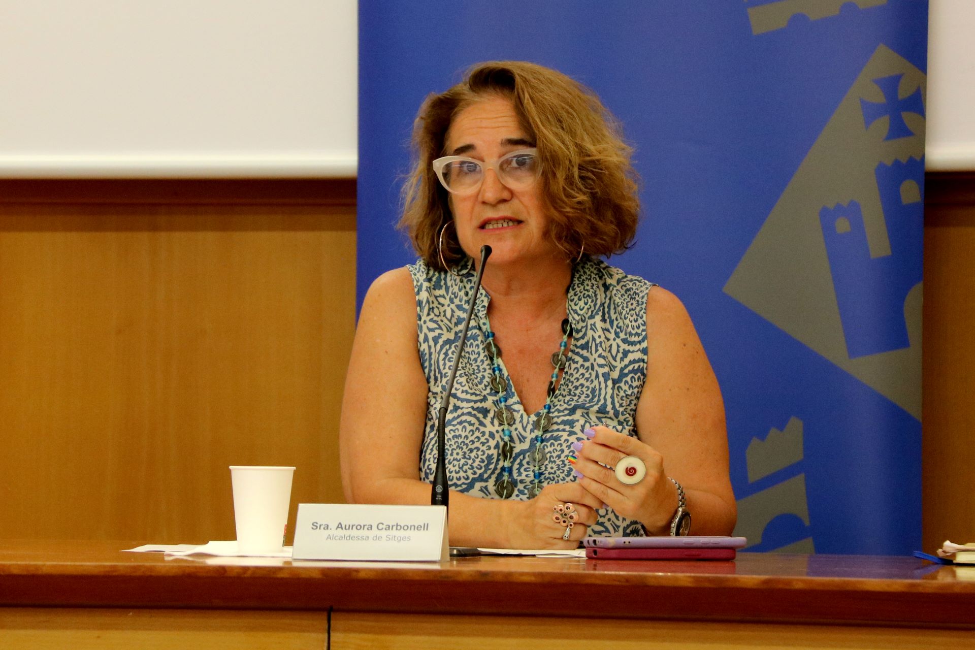 L'alcaldessa de Sitges denuncia que la Policia Nacional espanyola la va "vexar"