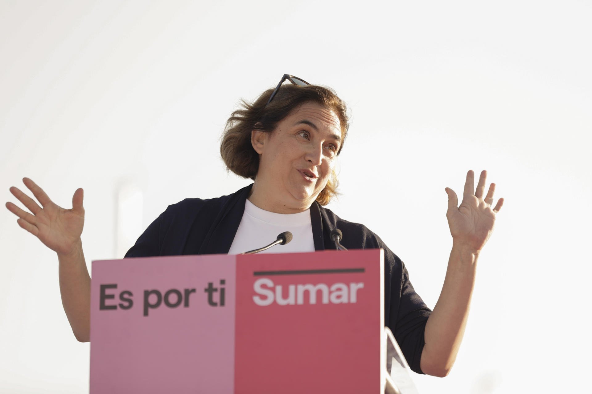 Ada Colau acte Sumar corunya / EFE Ada Colau acte Sumar corunya / EFE