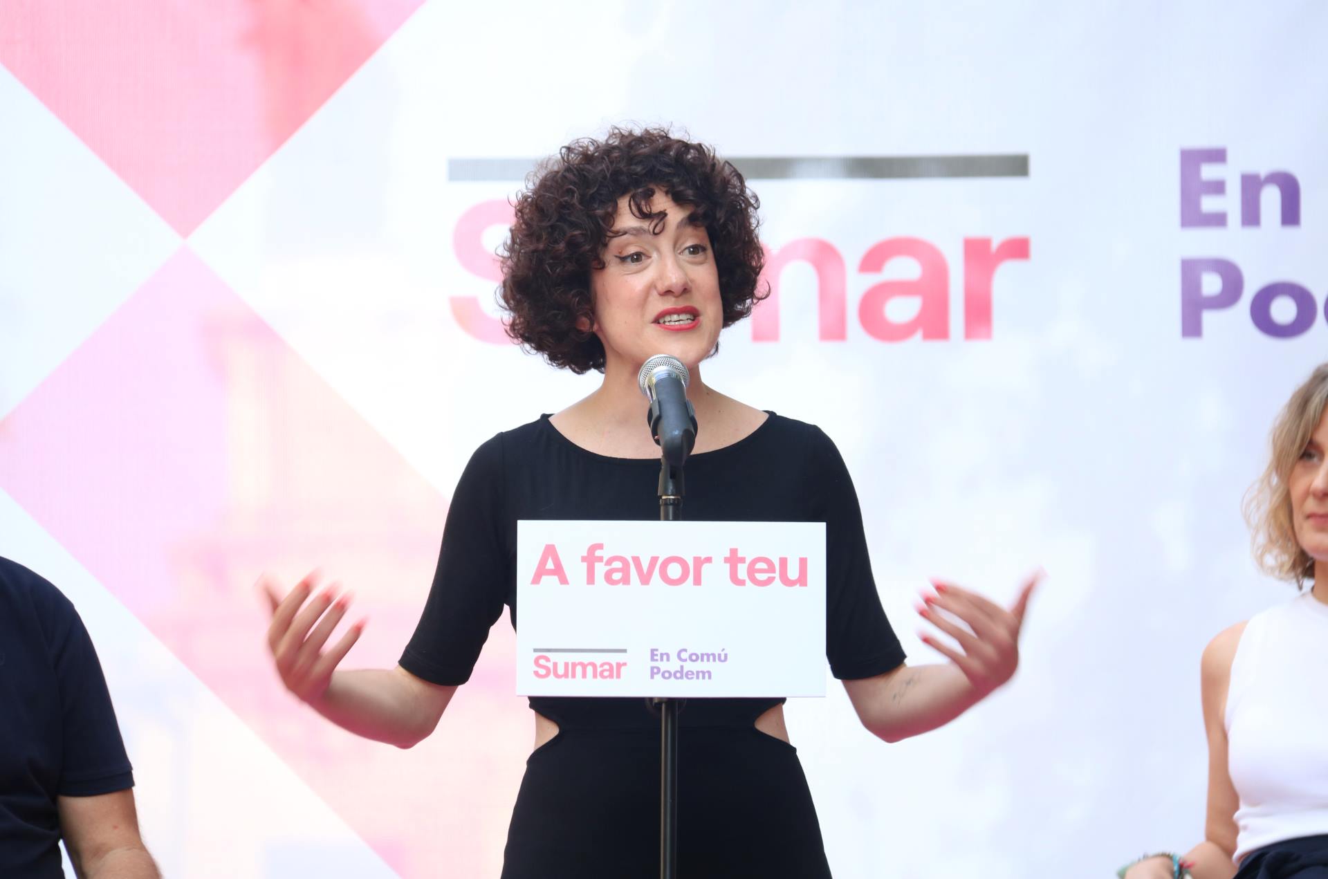 Aina vidal Comuns Sumar inici campanya / ACN Aina vidal Comuns Sumar inici campanya / ACN