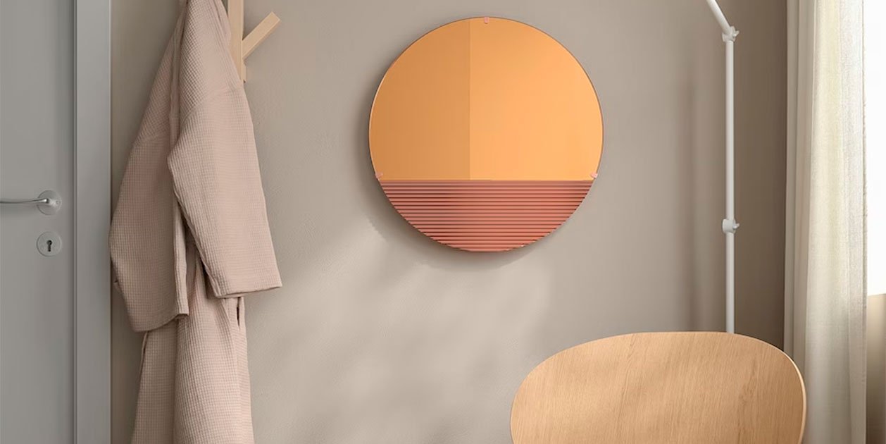 Ikea dissenya un nou mirall inspirat en les postes de sol