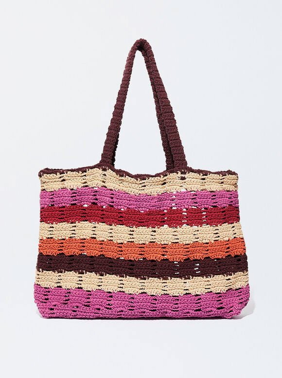 Bolso shopper de crochet