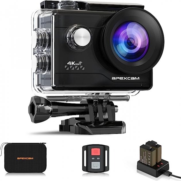 Apexcam Cámara Deportiva 4K 20MP Apexcam Cámara Deportiva 4K 20MP