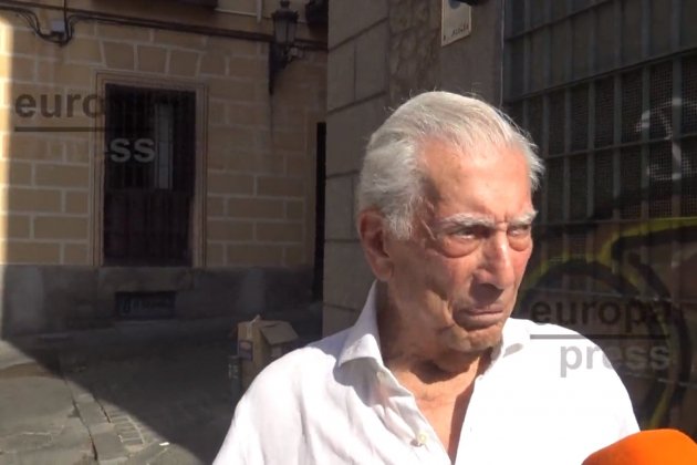 Mario Vargas Llosa recuperado covid Europa Press Mario Vargas Llosa recuperado covid Europa Press