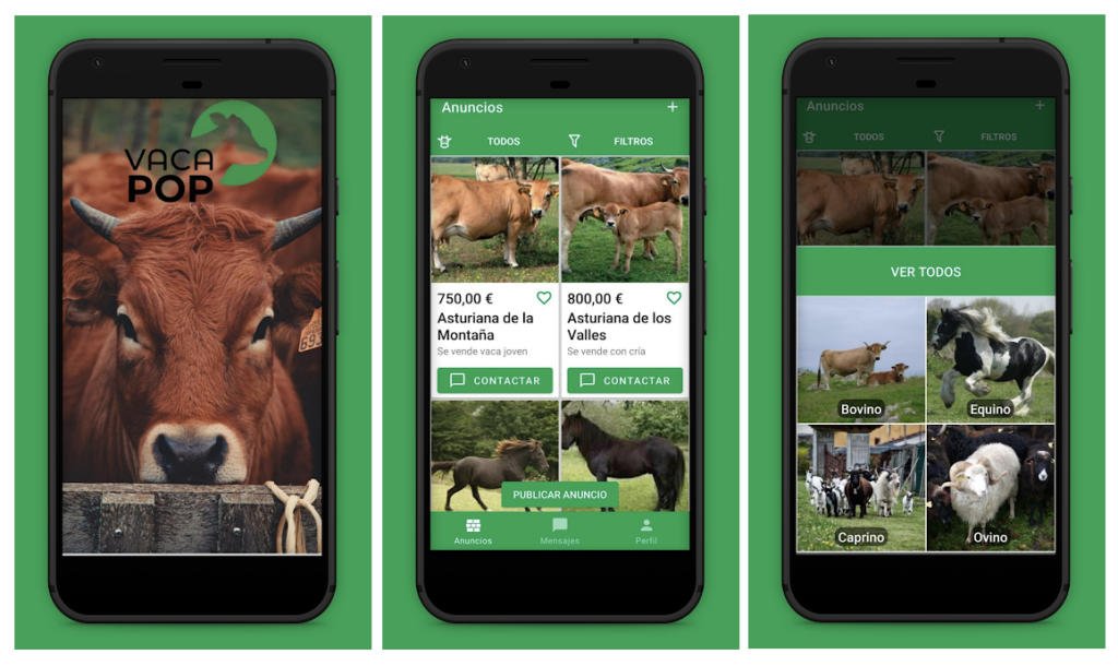 Vacapop: como los marketplace que tan bien conoces, pero exclusivo para ganaderos profesionales