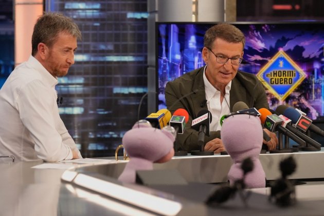 EuropaPress alberto nunez feijoo hormiguero pablo motos EuropaPress alberto nunez feijoo hormiguero pablo motos