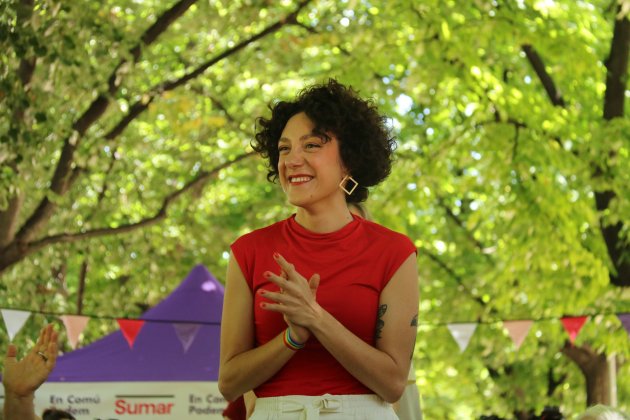 Aina Vidal miting Mollet del Vallés ACN Aina Vidal miting Mollet del Vallés ACN