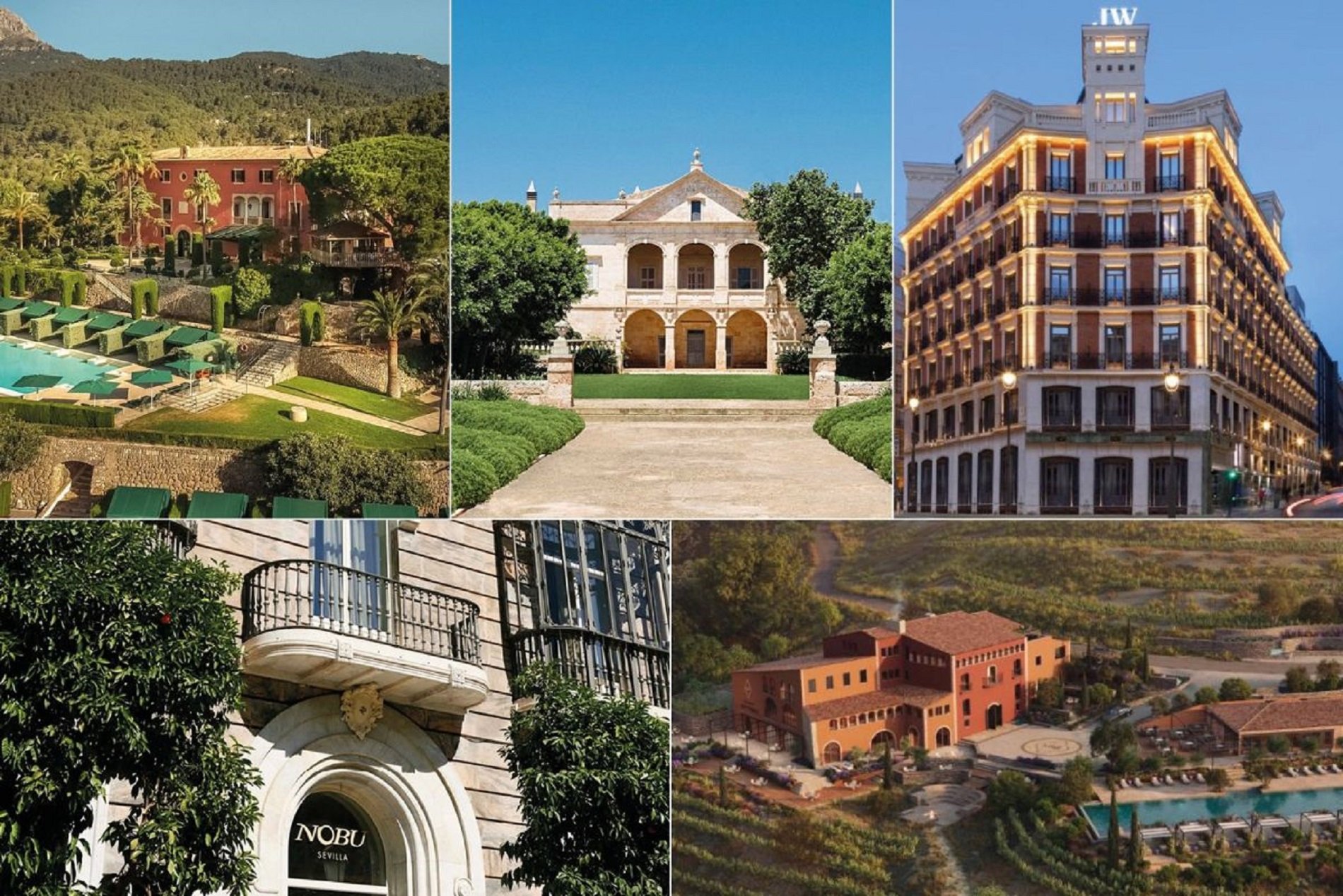 Son Net, JW Marriot, Son Vell, NOBU Sevilla y Mas d’en Bruno, los hoteles de lujo que han llegado a España