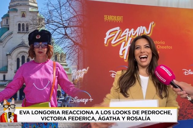 Eva Longoria Ágatha Ruiz de la Prada Telecinco Eva Longoria Ágatha Ruiz de la Prada Telecinco