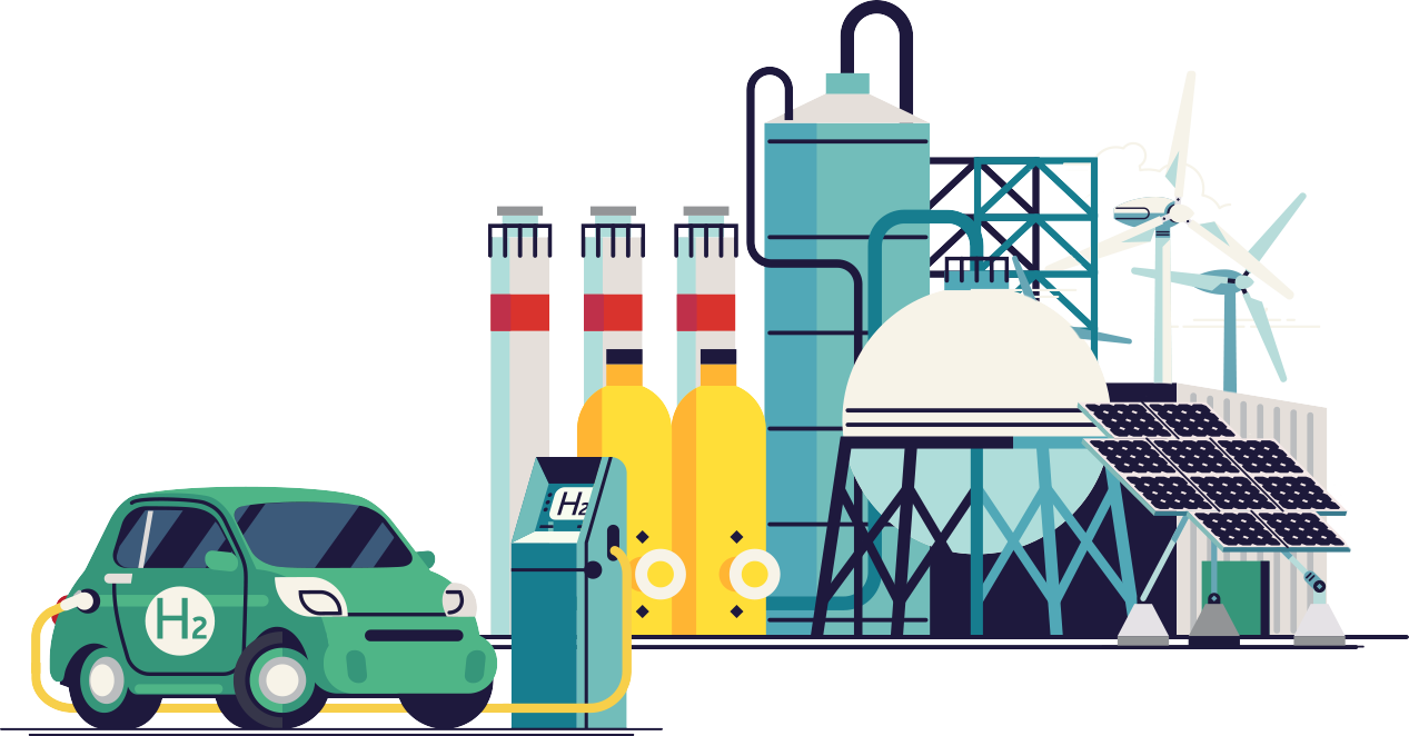 L'Associació Espanyola de l'Hidrogen comptabilitza els projectes previstos a Espanya: 123 d'aquí a 2030