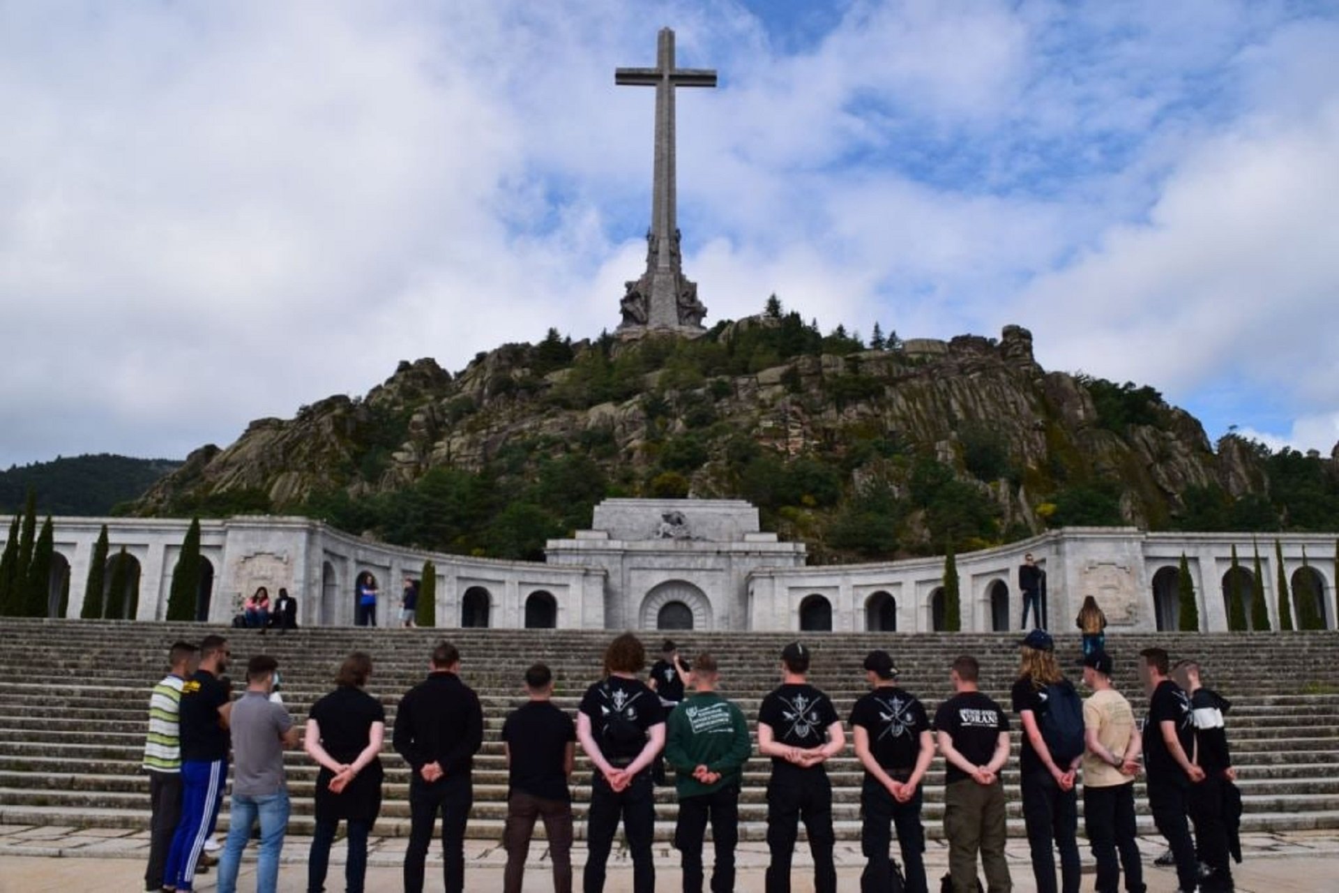 Un refugio propiedad de la Comunidad de Madrid acoge un campamento neonazi