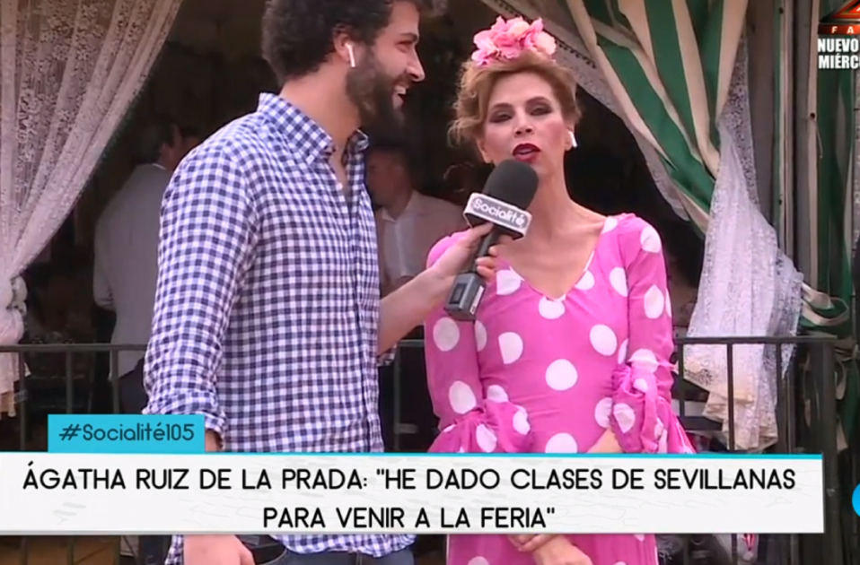 agatha ruiz de la prada  telecinco