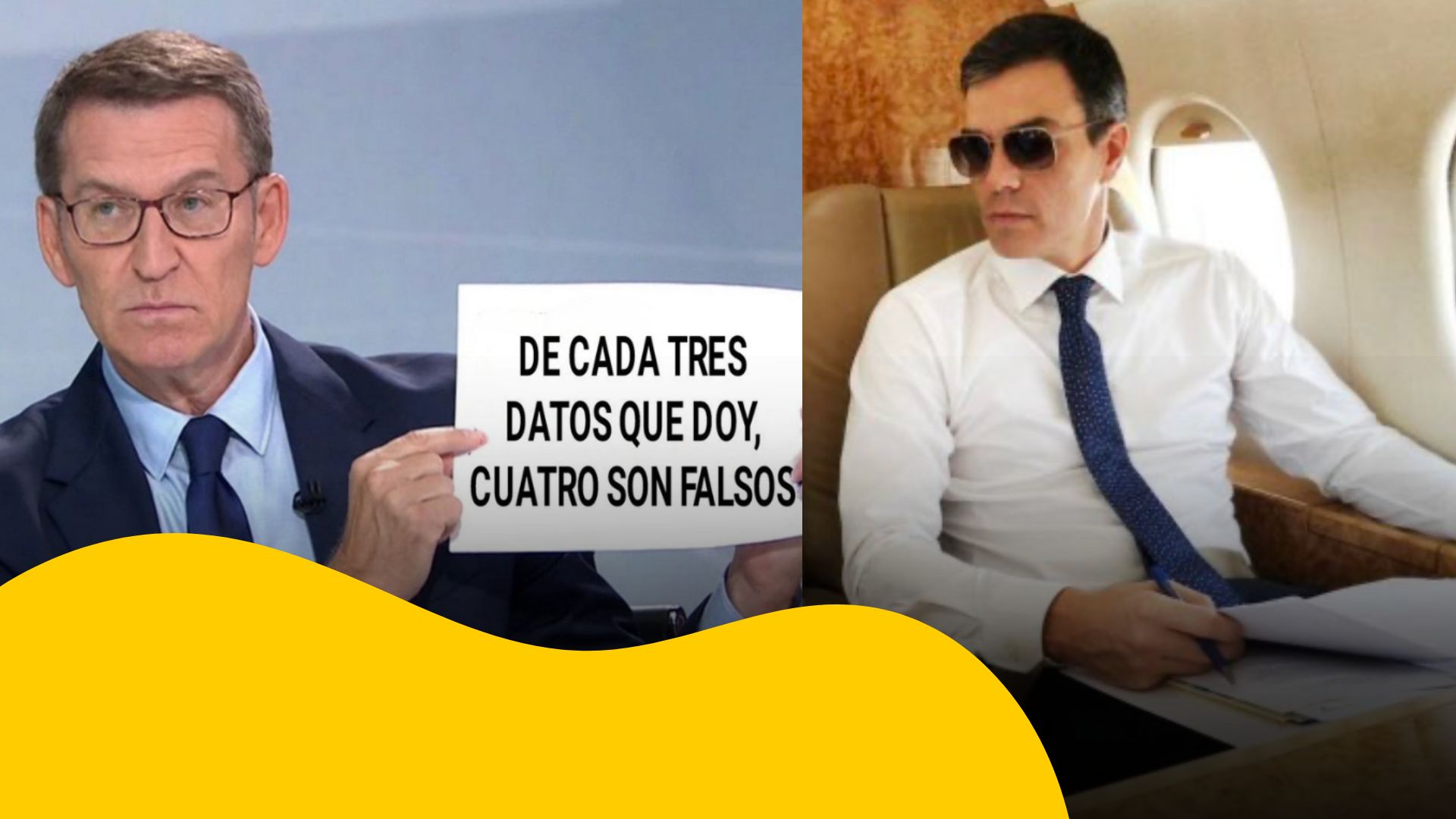 Ácida crítica a Ana Pastor y Vicente Vallés: los memes del debate electoral Sánchez-Feijóo