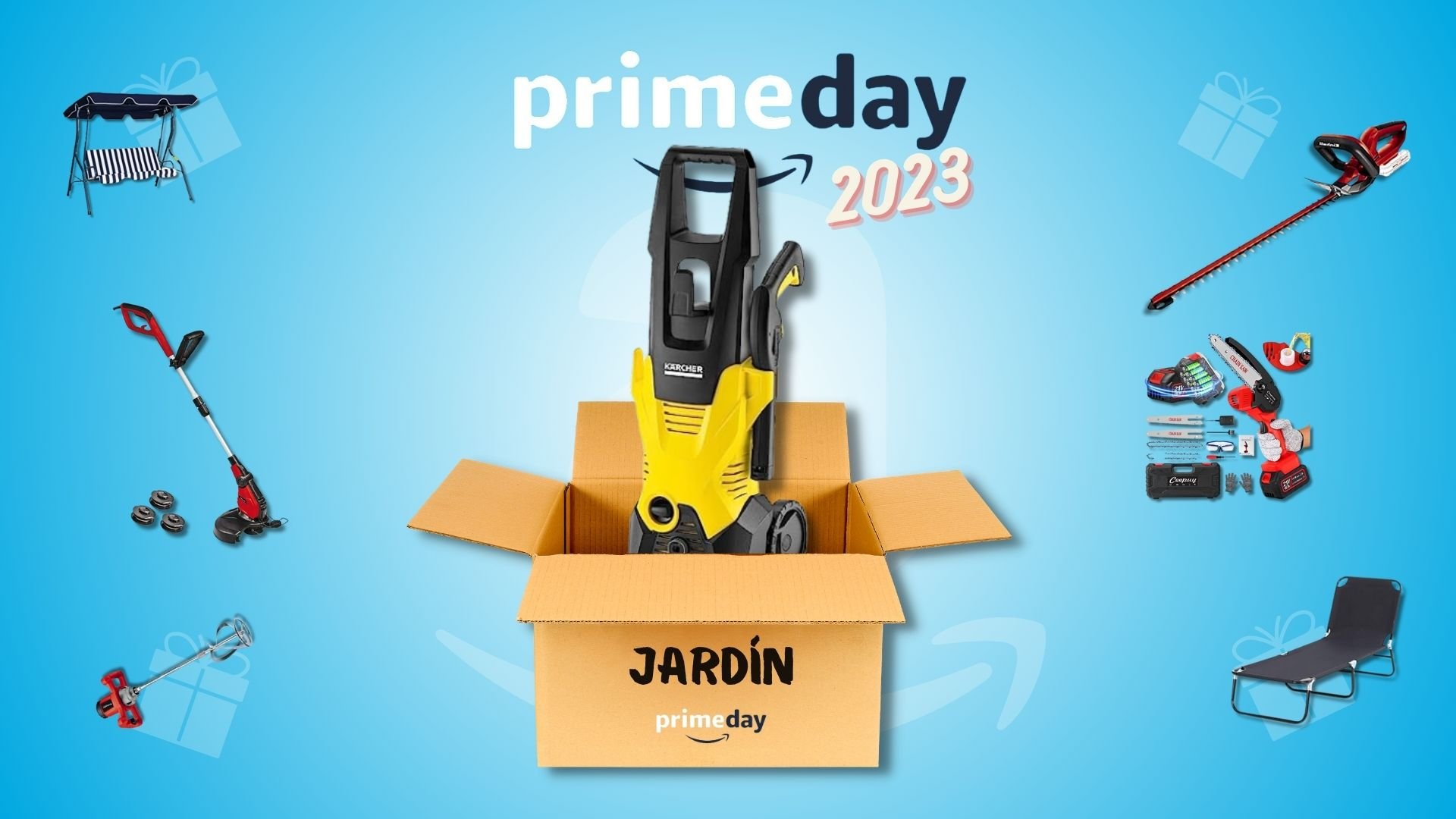 Prime Day 2023: Ofertas Jardín - La Karcher y otros utensilios de jardín al 50%