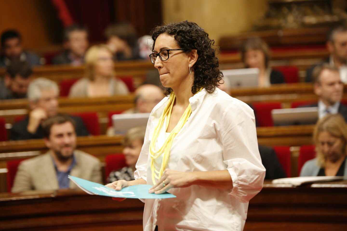 Rovira pide el apoyo de los ayuntamientos para legitimar el referéndum