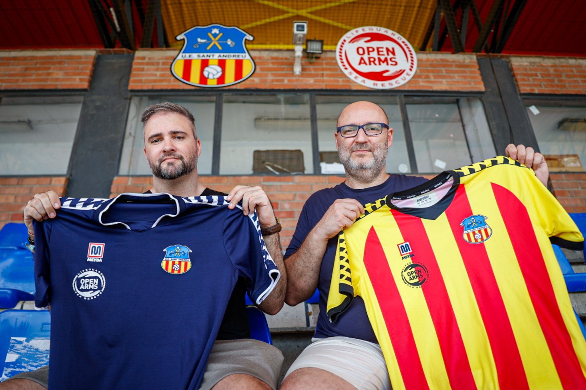 Meyba reneix al Sant Andreu: el retorn d'una marca històrica al futbol català