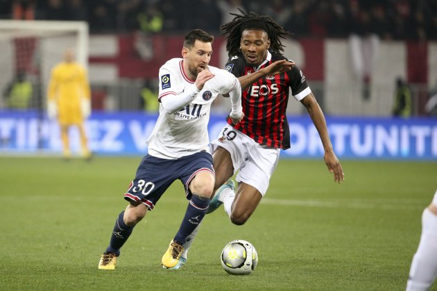 Leo Messi Khephren Thuram Niza PSG / Foto: Europa Press Leo Messi Khephren Thuram Niza PSG / Foto: Europa Press