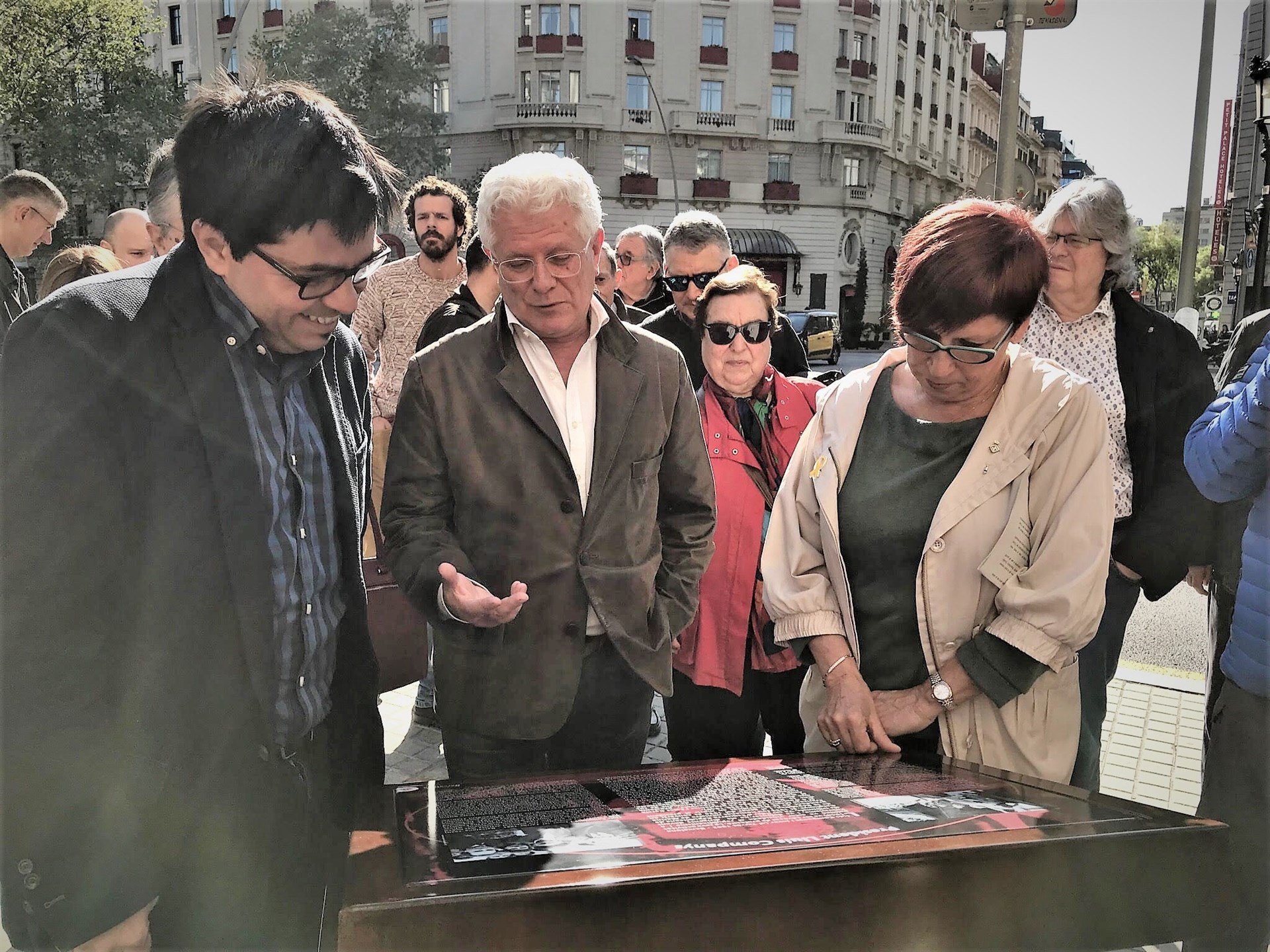 Barcelona instala un panel informativo en memoria de Companys